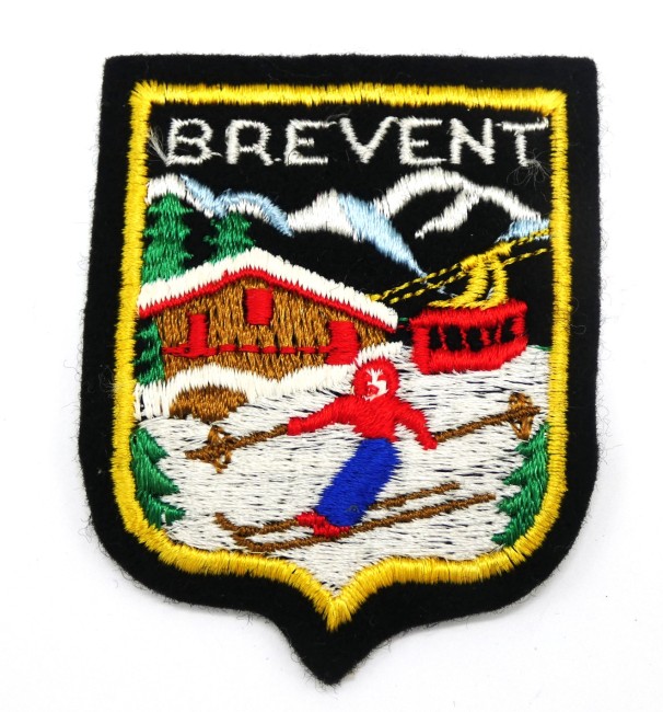 Ecusson brodé ville BREVENT