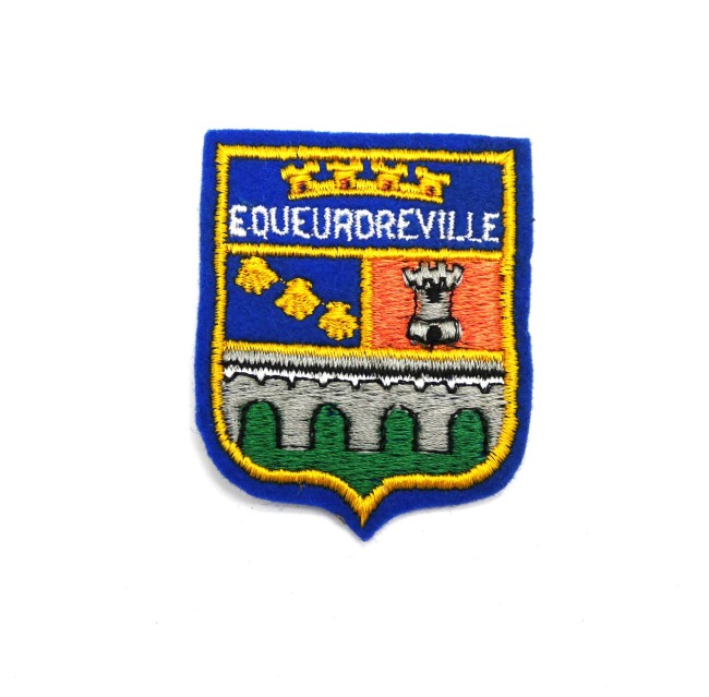 Ecusson brodé ville Equeurdreville