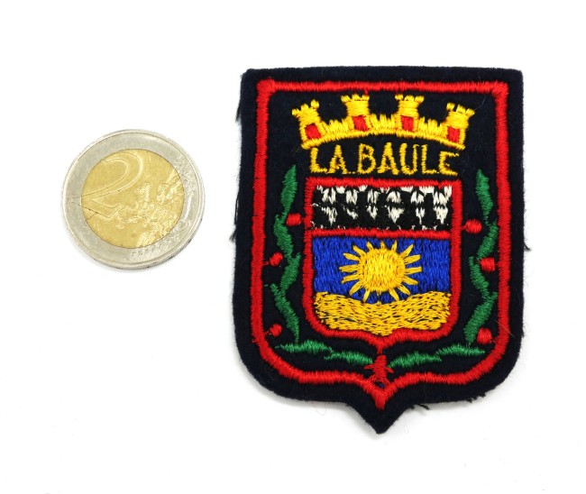 Ecusson brodé ville La Baule