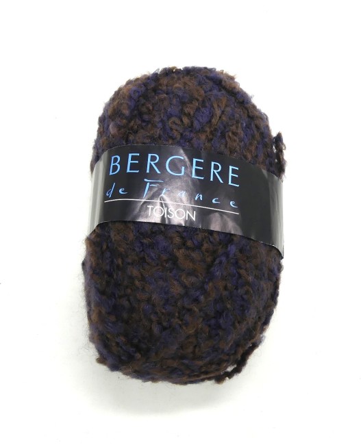 Bergère de france Toison marron / violet