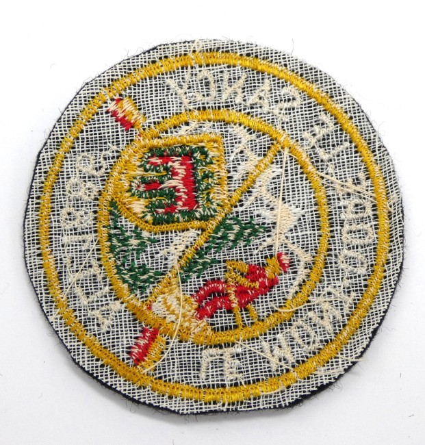 Ecusson brodé Le Mont - Dore - Sancy 1886 M à coudre