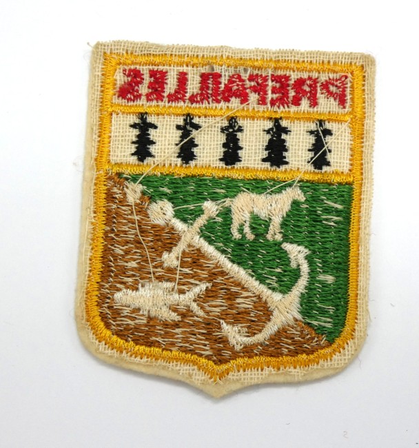 Ecusson brodé ville Prefailles 