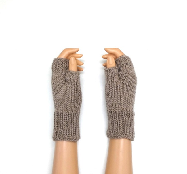 TU  Mitaine femme Katia Merino sport beige / marron clair  C 403 