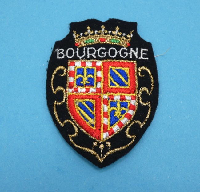 Ecusson meresse brodé ville BOURGOGNE