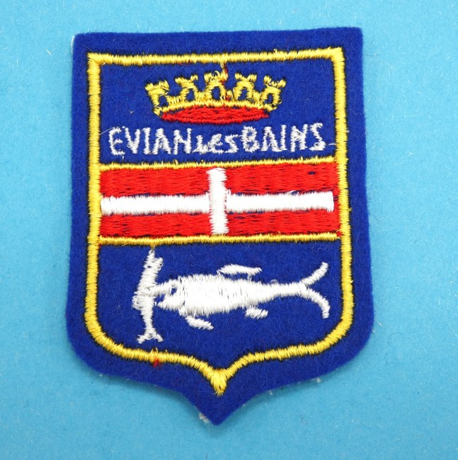 Ecusson brodé ville Evian - Les - Bains