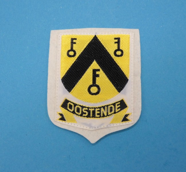 Ecusson brodé ville OOSTENDE 