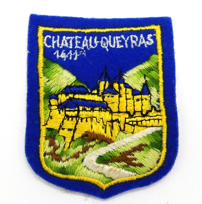 Ecusson brodé Château - Queyras 1411 m 