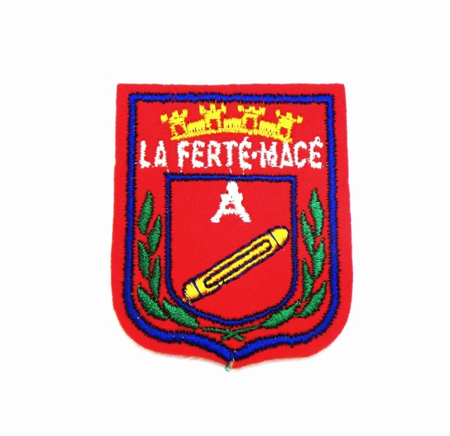Ecusson brodé ville La Ferté - Macé