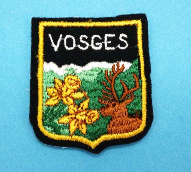 Ecusson brodé ville VOSGES