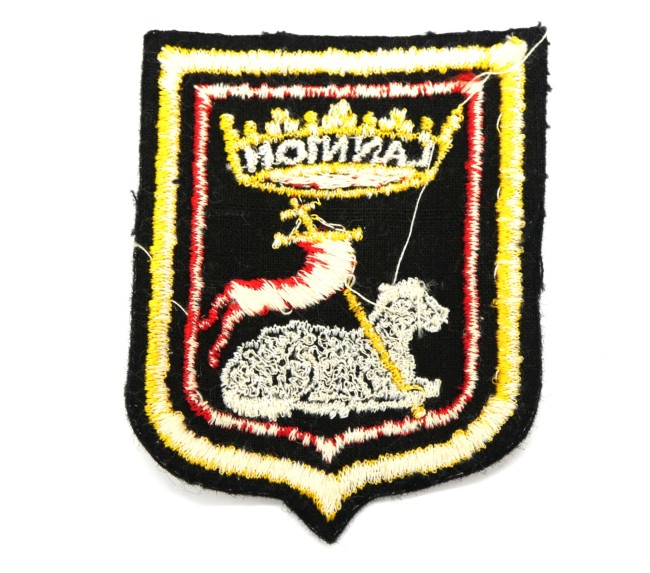 P1020086 Ecusson brodé ville LANNION