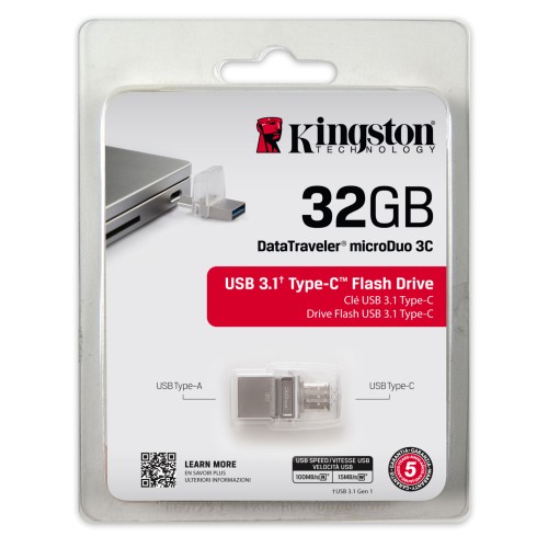 Kingston DataTraveler microDuo 3C 32 Go photo2