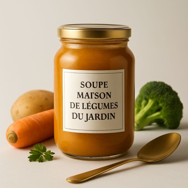 Soupe Maison de Légumes du Jardin