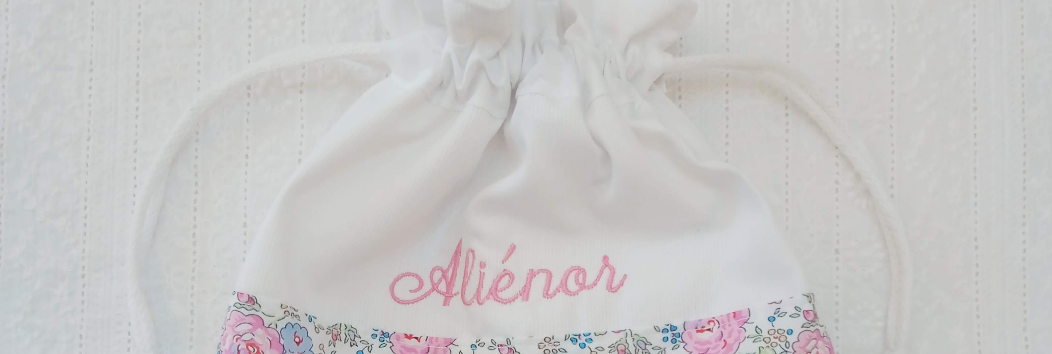 Sacs à coulisse et pochons personnalisés en tissu, confectionnés à la main
