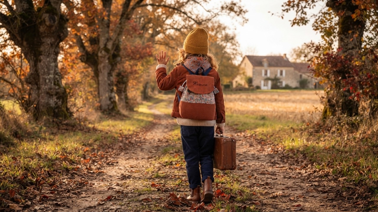 Sac à dos enfant personnalisé pour partir en week-end