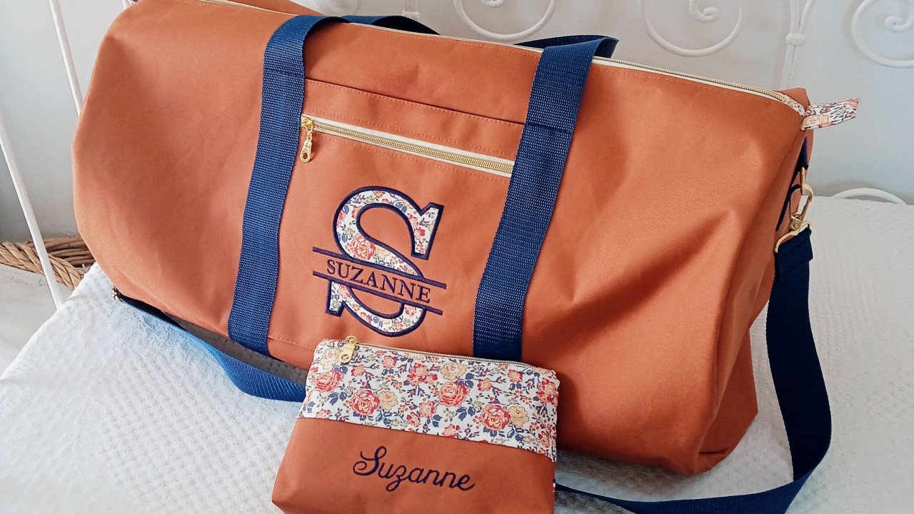 sac polochon personnalisé à offrir à Noël