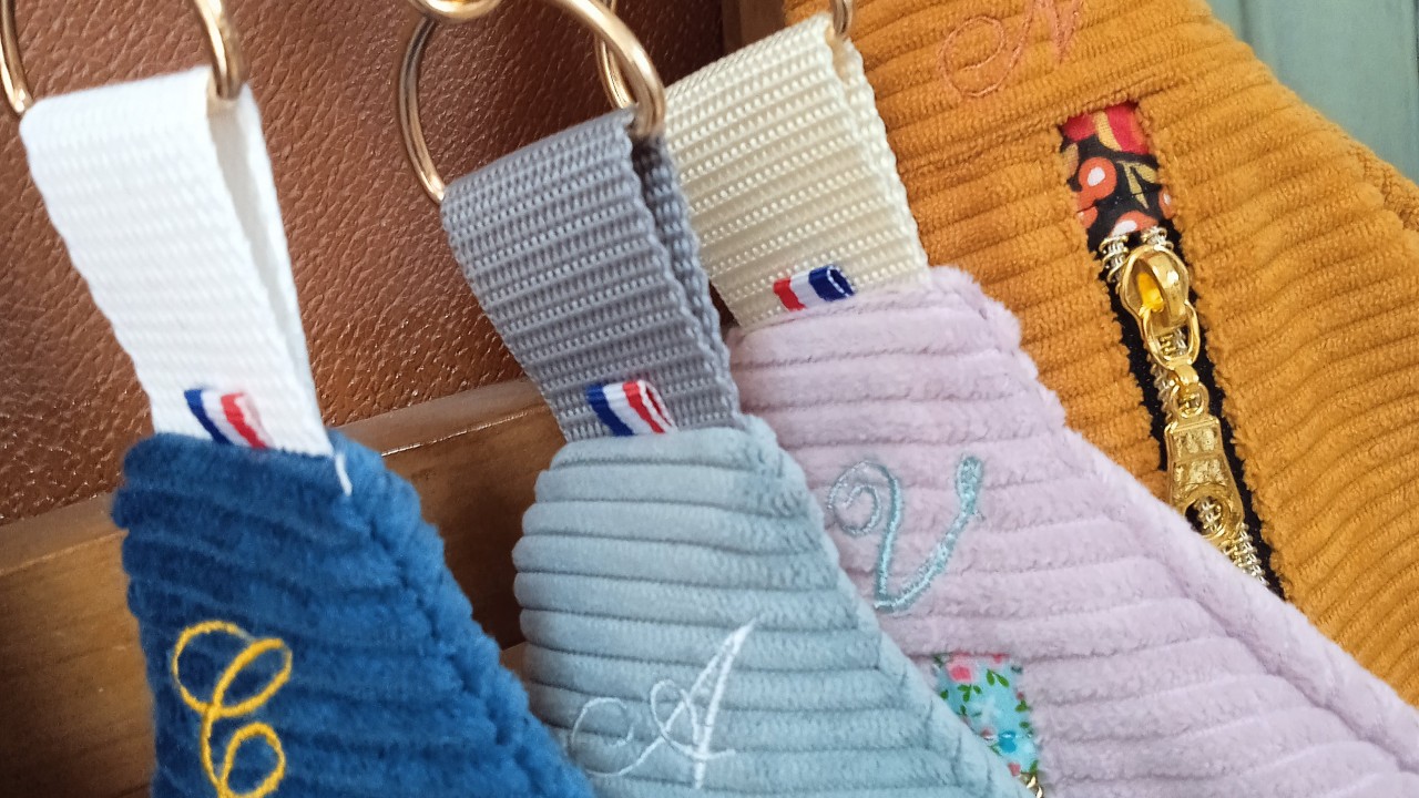 sac banane personnalisé avec broderie
