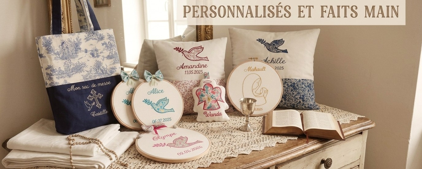 idées de cadeaux de baptême personnalisés à offrir