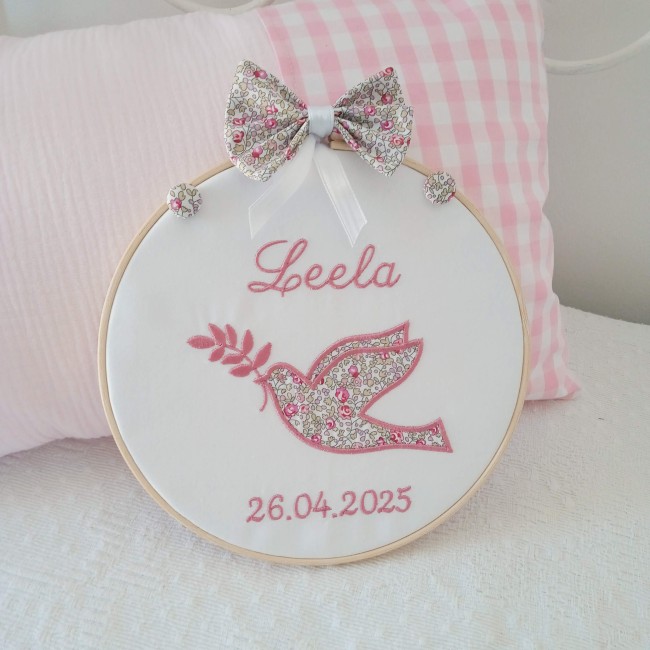 Liberty Eloise rose créations artisanales surmesure et personnalisées