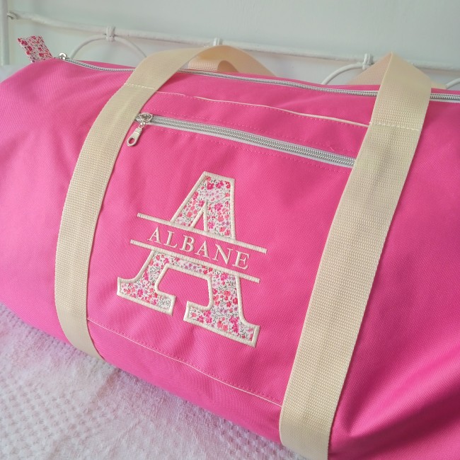 Liberty Phoebe fushia créations artisanales surmesure et personnalisées 