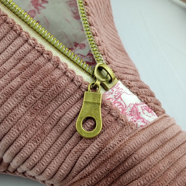 sac banane bandoulière XL, fait main, surmesure, velours côtelé au choix