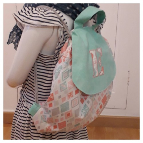 sac à dos enfant personnalisé (naissance, nounou, crèche, maternelle)
