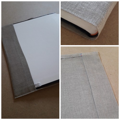 protège album photo en LIN à personnaliser