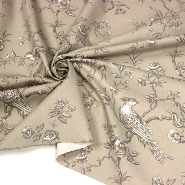 sac polochon en toile de jouy