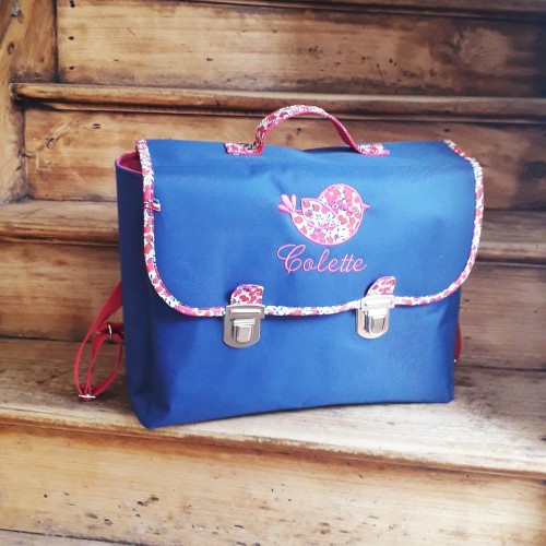 cartable maternelle, CP, CE personnalisé et brodé