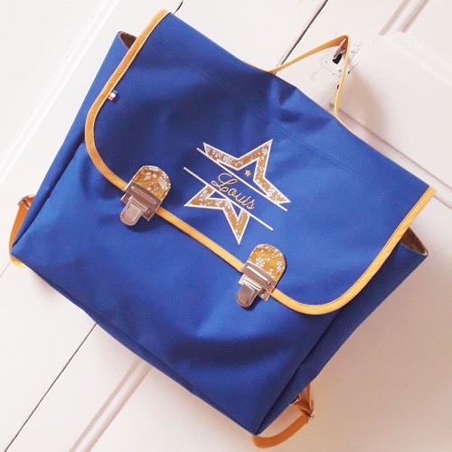 cartable maternelle, CP, CE personnalisé et brodé