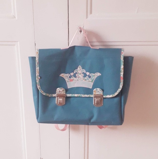 Cartable CP avec biais LIBERTY | Atelier Jules & Alice