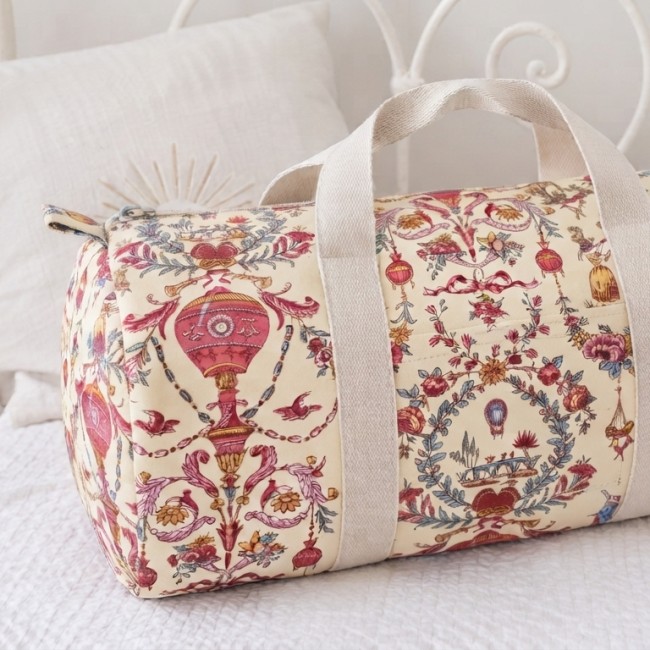 exemple de sac polochon en toile mongolfière sac polochon fait main élégant