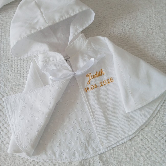 confections artisanales personnalisées avec broderie du prénom JUDITH - cadeau de naissance - cadeau d'anniversaire - baptême