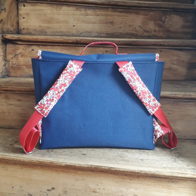 Cartable CP avec biais LIBERTY | Atelier Jules & Alice