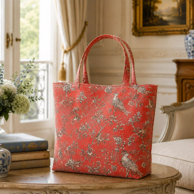 sac en toile de jouy