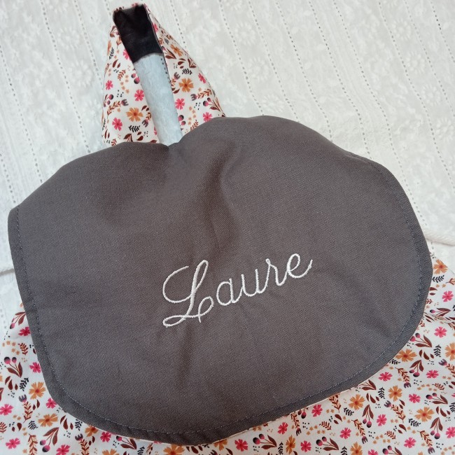sac à dos enfant surmesure et personnalisé avec broderie prénom, fait main, liberty