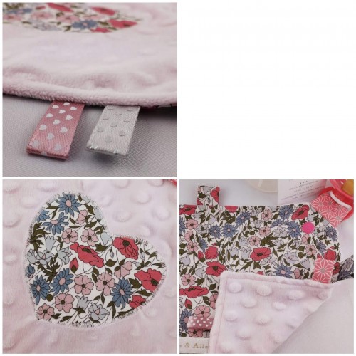 doudou plat personnalisé avec broderie , cadeau de naissance fait main, utile et durable! doudou plat personnalisé, cadeau de naissance fait main, utile, durable et pas cher