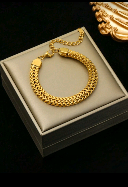 Bracelet tressé en acier inoxydable 2