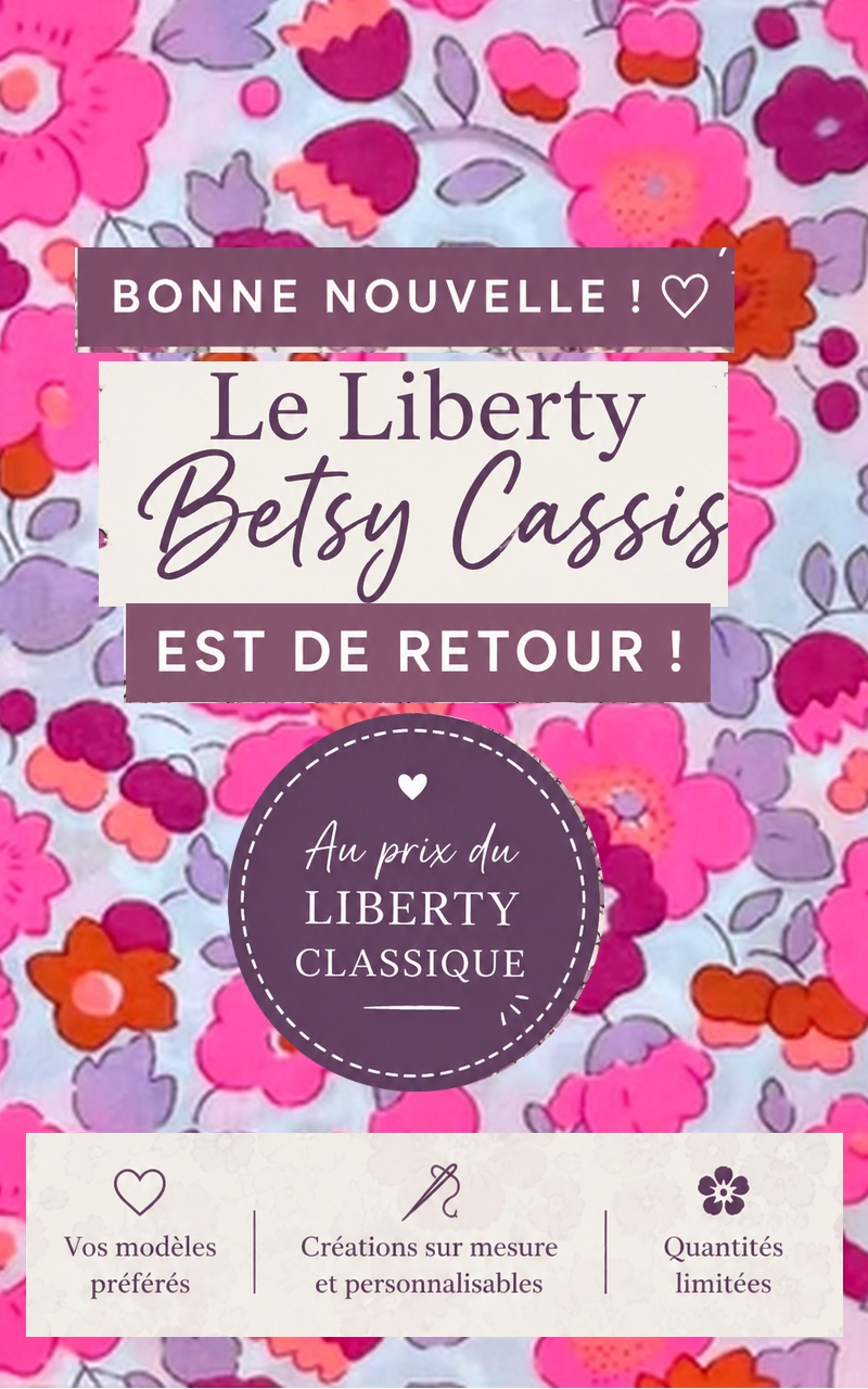 Liberty Betsy cassis en promotion|4pommes