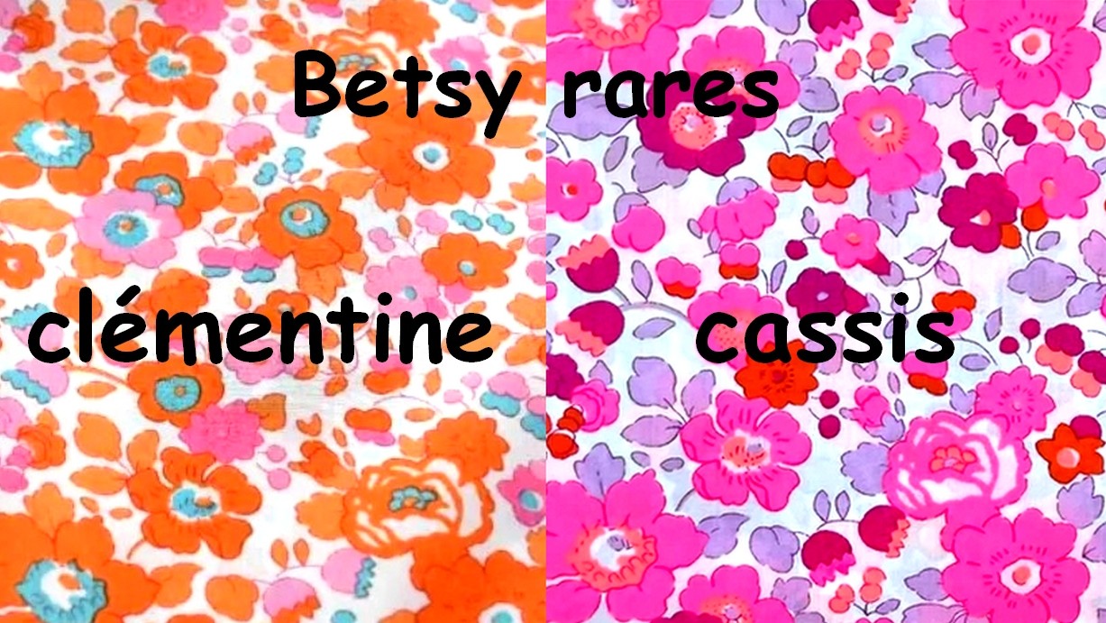 Tissus Liberty Betsy édition limitée édition rare