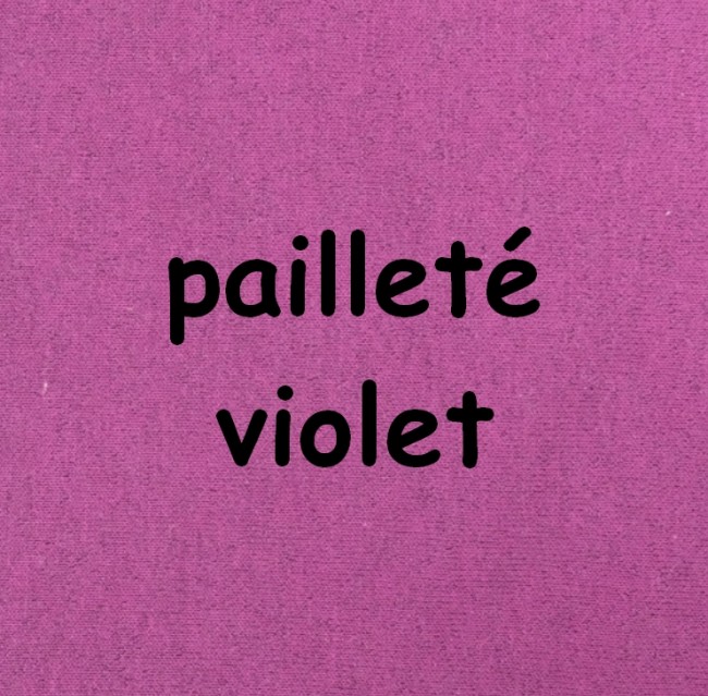vue molleton pailleté violet|4pommes