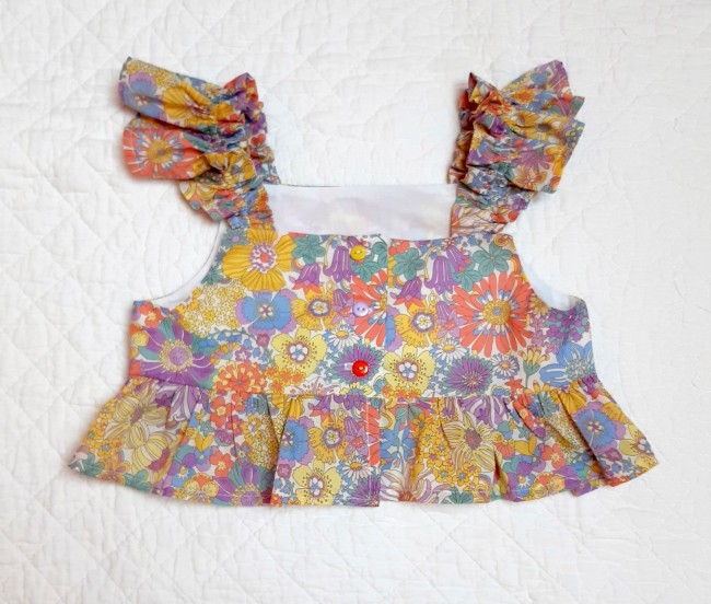 vue dos top carmen rainbow garden | 4pommes