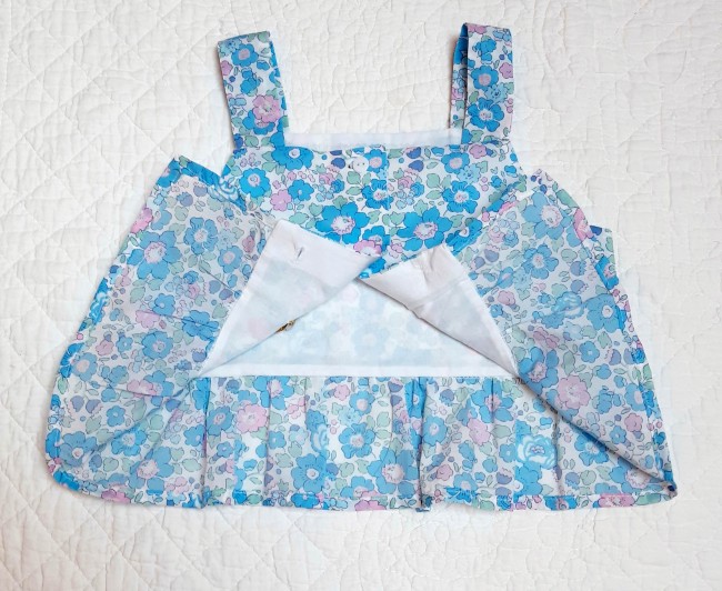 vue doublure top carmen bermuda dos | 4pommes