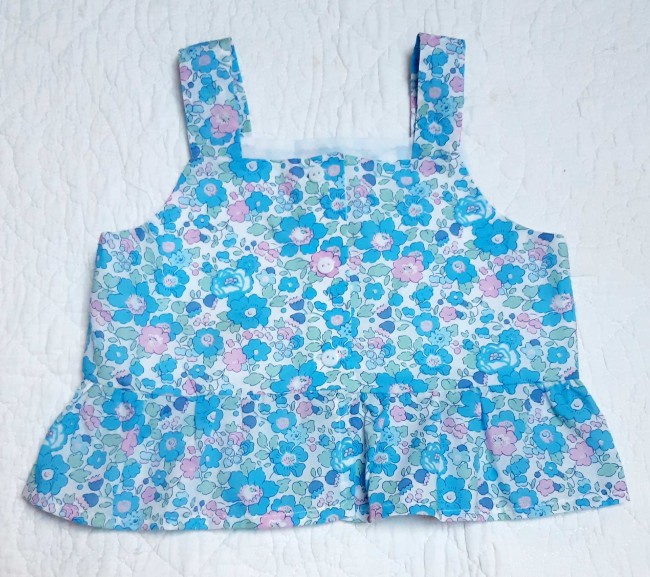 vue dos crop top carmen bermuda dos | 4pommes