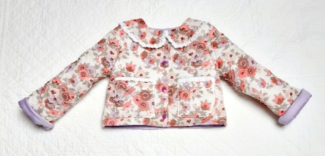 veste matelassée Liberty Madeleine fluo veste matelassée Liberty Madeleine fluo