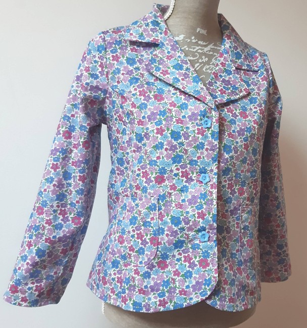 vue sur portant blazer Liberty betty Bea|4pommes