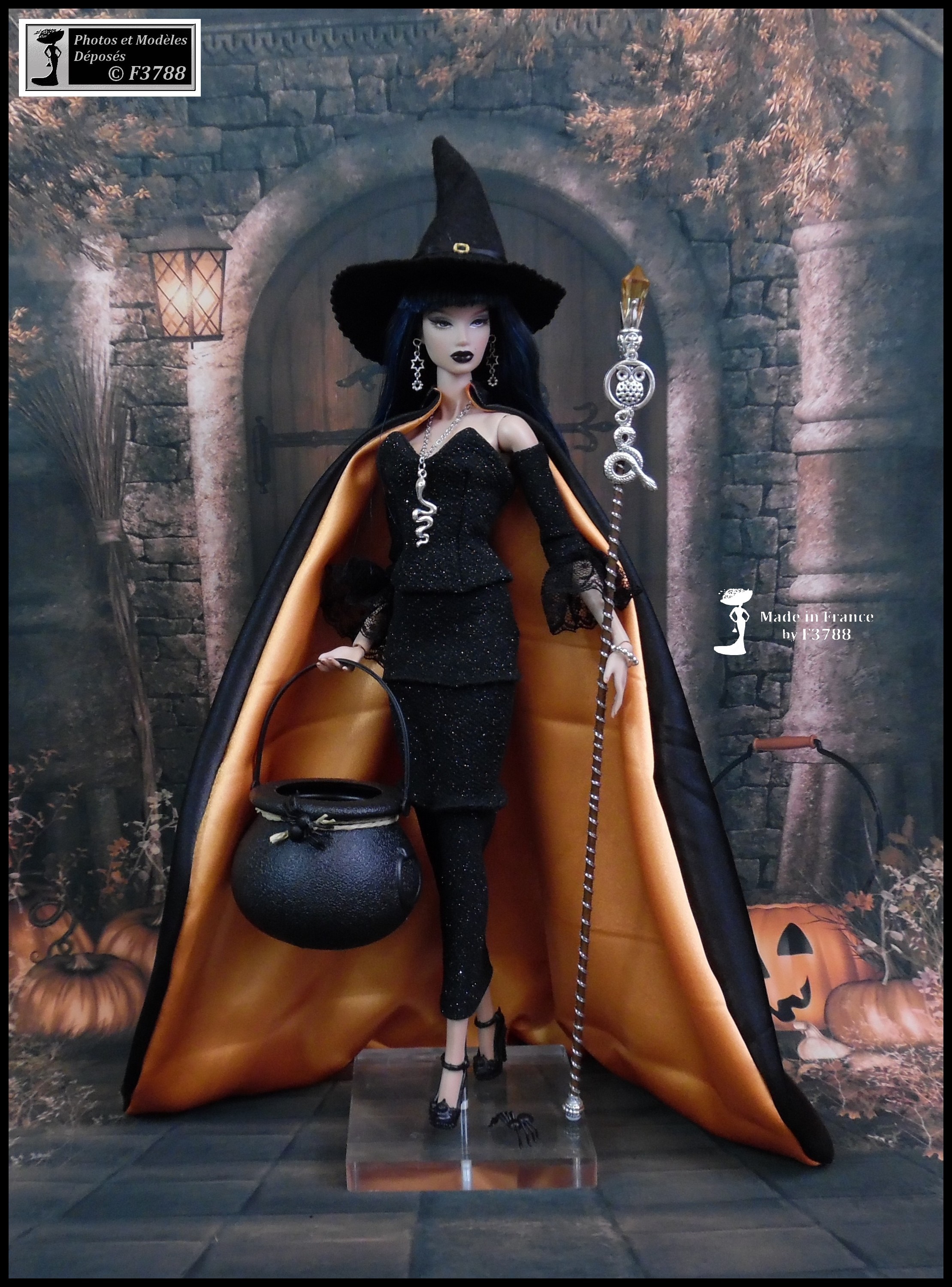 Sweat-shirt Halloween Femme - Manches Longues, Col Rond - Design Sorcière Et Motifs Festifs - Automne/Hiver