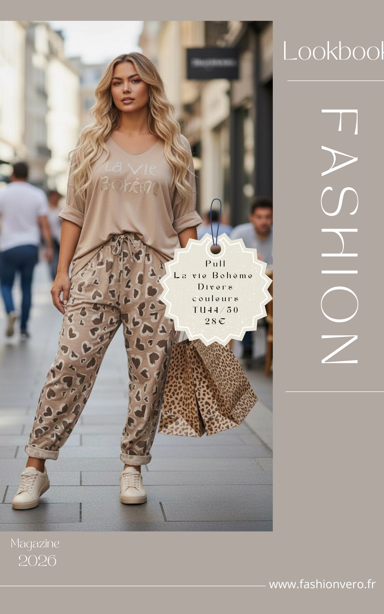 Pull léger « La vie bohème »