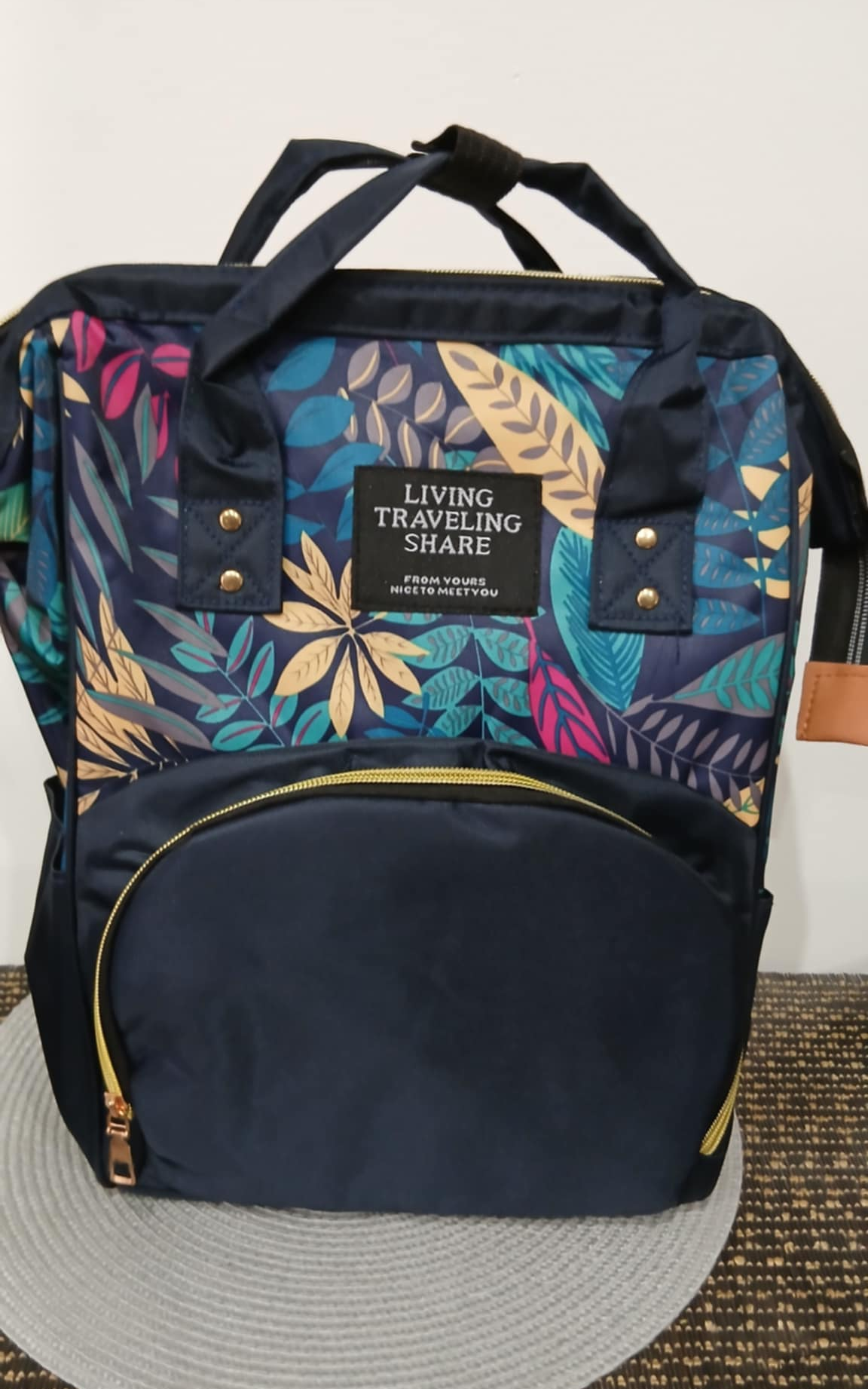 Sac à dos avec motif feuille d'érable