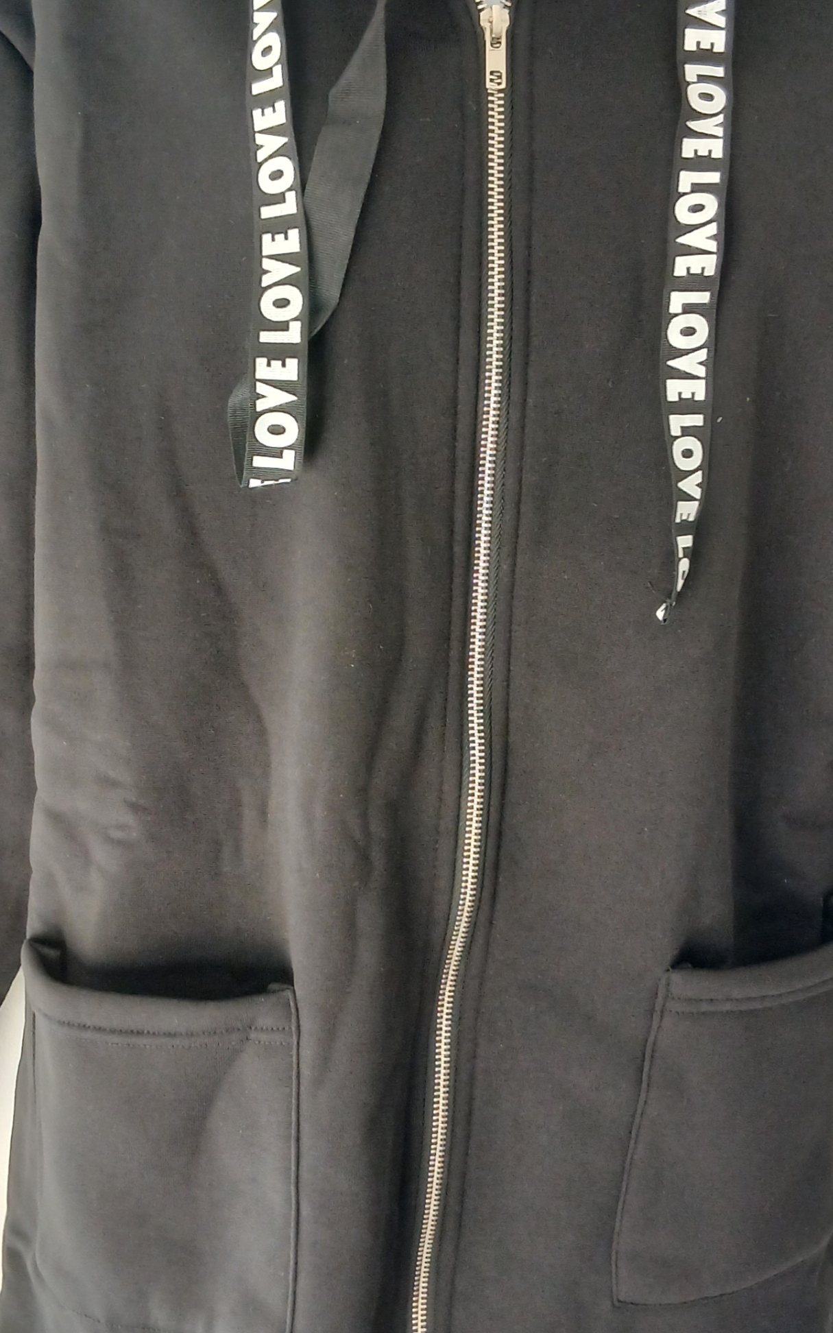 Veste longue polaire chaude