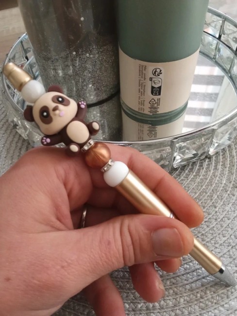 Stylo doré de Panda